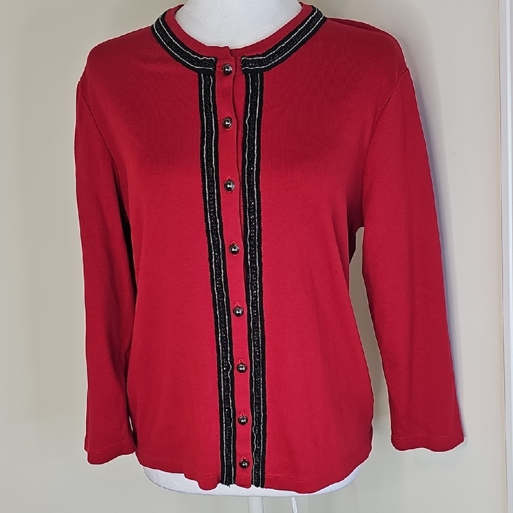 Rafaella‎ Vibrant Red Knitwear